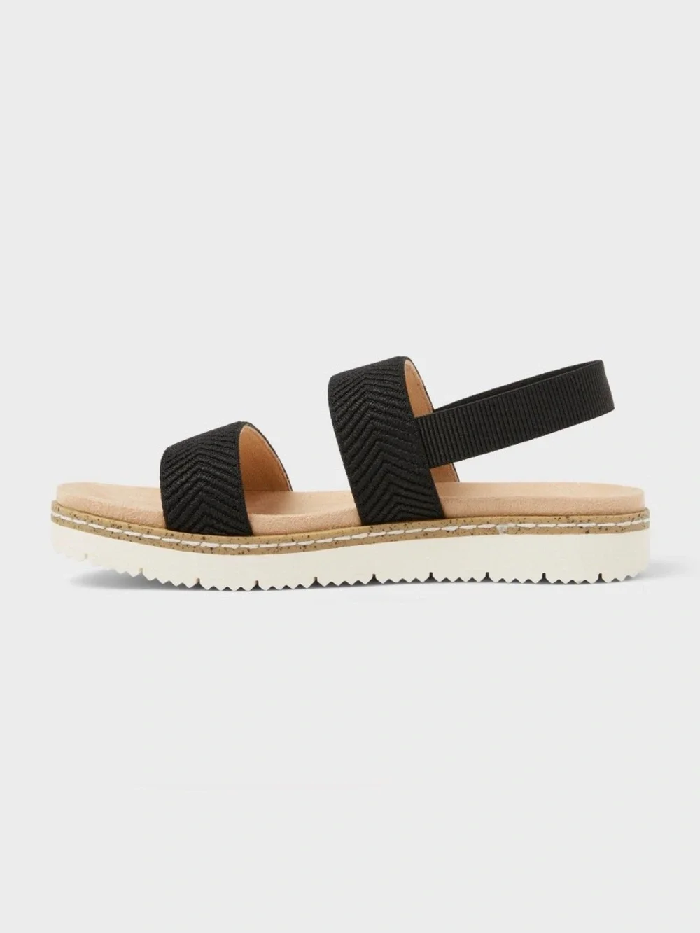 Kids' Kailan Footbed Sandals Cat & Jack Black  Sz: 2, 3 or 5 New with Tag